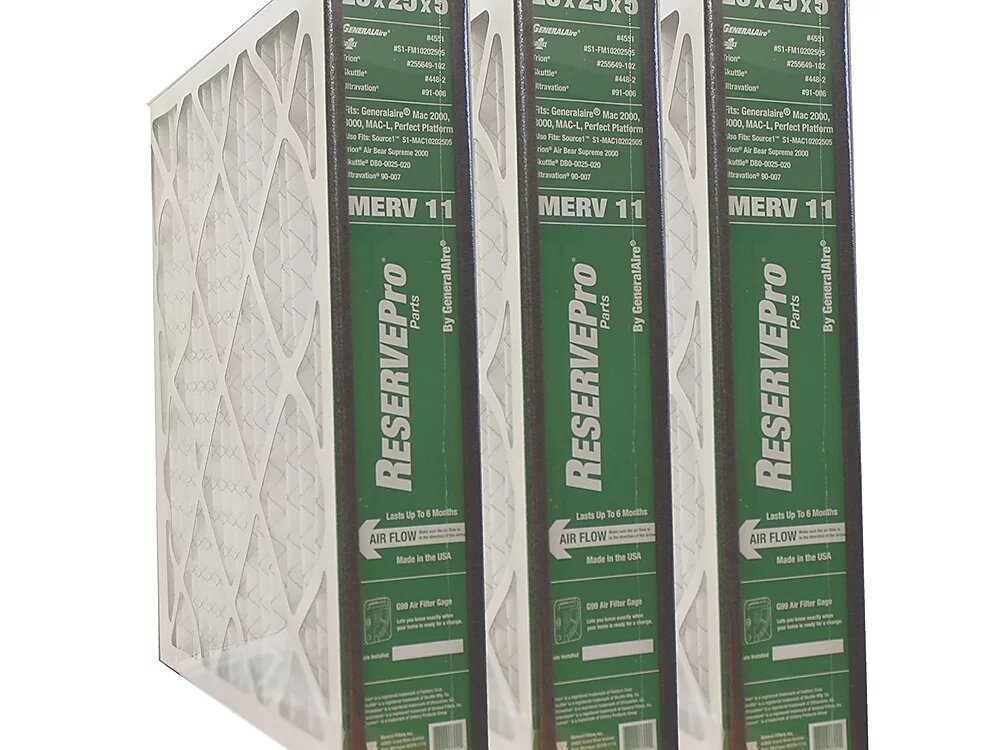 PAQUET DE 3 | FILTRE MERV 11 20"X25"X5"